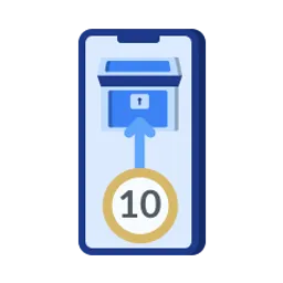 deposit 10 icon