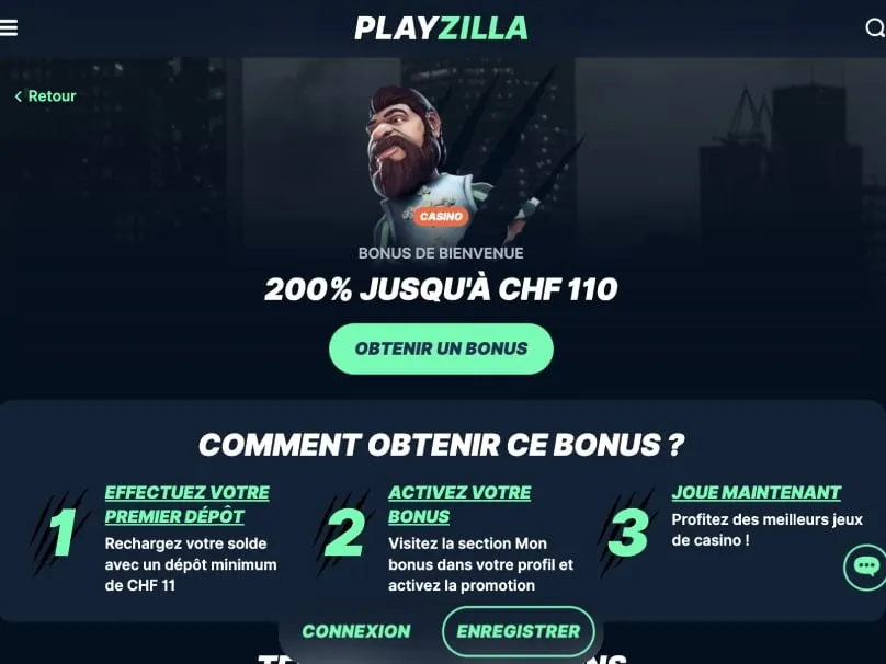 Playzilla Screenshot Homepage