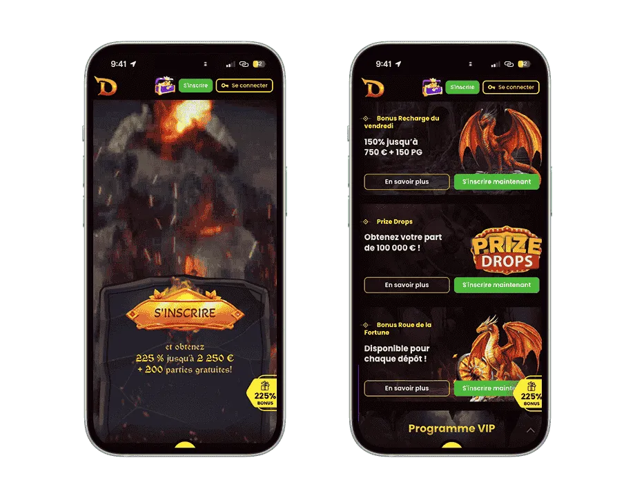 Dragon Slots Casino Bonus